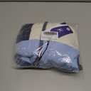 Reversible Dog Winter Coat, Waterproof Warm Fleece Sweater Windproof Lightweight Pet Snow Jacket for Medium Large Dogs with Double Ended Zipper, Cold Weather Dog Coat,Blue,M (M (Neck 15.716.5", Chest 24.425.2"))