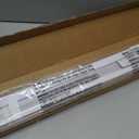LazBlinds No Tools No Drill 1" Vinyl Mini Blinds, Cordless Blinds for Windows, Light Filtering Horizontal Window Blinds & Shades, 40" W x 48" H, White