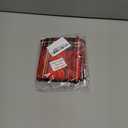 Miaoquhe Merry Xmas Curtains for Windows Valance Red and Green Buffalo Plaid Curtain for Bedroom 54"x18",Winter Grid Style Window Curtains Rod Pocket Valances for Kitchen Decoration