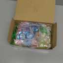 Maegawa 25 Pack LED Light Up Fidget Spinner Bracelets Party Favors for Kids 48 812, Glow in The Dark Party Supplies, Treasure Box Toys for Classroom, Carnival Prizes, Pinata Goodie Bags Stuffers