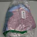 FULLSOFT 4 Pack Biker Shorts for Women – 5" High Waist Tummy Control Workout Yoga Running Compression Exercise Shorts with Pockets(4 Pack Black/Pink/Ins Green/Blue,Large-X-Large)