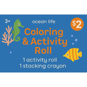 Coloring And Activity Roll Set Of 8
