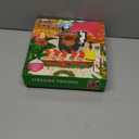 Galison Fireside Friends 1000 Piece Puzzle in Square Box from Galison Holiday Puzzle for Adults with Beautiful Artwork, Thick and Sturdy Pieces, Makes a Wonderful Gift