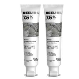 7.5% Hydroxyapatite Toothpaste, 7.5% Hydroxyapatite Toothpaste for Advanced Enamel Protection, Appropriate for Sensitive Teeth, Gentle and Effective Formula, Fresh Mint, 2 Pack