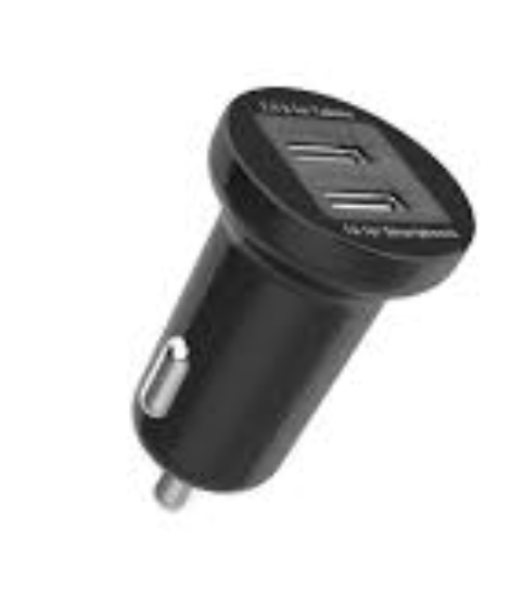 Cell Candy Dual USB 2.4A Car Charger Black, 1 ea 