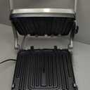 Cuisinart 6-in-1 Elite Griddler, Electric Grill, Griddle & Top Melt, 500F Temperature Sear Function, LCD Screen, Dishwasher-Safe Cooking Plates, GR-300WSP1, Stainless Steel