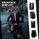 Motorcycle Helmet Backpack, Luggage Backpack for Men, Motorcycle Accessories, Motorbike Riding Bags, Bikers backpack, Large Capacity Laptop Bag