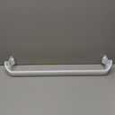 [UPGRADE] 240534901 Refrigerator Door Shelf Rack Bar Fit for frigidaire kenmore Replace 948954 AP3214630 PS734935 EAP734935 Frigidaire Door Shelf Retainer Bar Figure 5,6,7 Lists the Compatible Models.