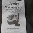 DeWitt Spot Genie Pro Portable Carpet Cleaner Machine, Upholstery Cleaner – Lightweight 7.7lb Pet Stain & Odor Remover with 4 Cleaning Tools, Compact Design for Home, Car, and Furniture