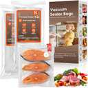 Vacuum Sealer Bags,Reusable Vacuum Sealer Bags,Can Withstand More Than 100 Washes,Small Size (30 Bags)