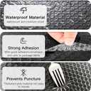 8.5 x 11 Bubble Mailers 50 Pack - Outer Size 9x12 Heavy Duty Black Padded mailer with Self Seal, Waterproof Shipping Envelopes, Bubble Wrap Protection for Ecommerce, Non See Through