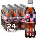 Diet Coke Diet Soda, 16.9 fl oz Bottles, 24 Pack - Cola Soft Drinks Exp February/03/25