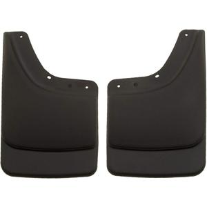Husky Liners - Rear Mud Guards | 2002-2009 Dodge Ram 1500/2500/3500 w/Single Rear Wheels & w/o OEM Fender Flares, Rear Set - Black, 2 Pc. | 57061