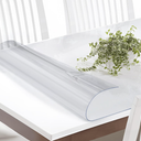 Vicwe Clear Table Cover Protector, 36 x 66 Inch Table Cover, Anti-Scratch