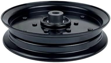 07351200 Flat Idler Pulley 5" x 0.75" Compatible with Gravely ZT HD Z-Stance Pro-Walk Pro-Turn Pro-Stance Compact-Pro/Ariens Zenith 60 52 Ariens Apex 60 52 48