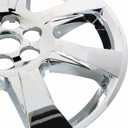 labwork 4 Pieces Chrome Wheel Cover Hub Caps Rim Cover Replacement for SRX 2010 2011 2012, 17 inches or 18 inches