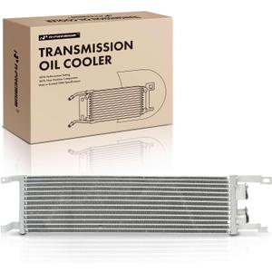 A-Premium Automatic Transmission Oil Cooler with Brackets Compatible with Volkswagen Atlas 2018-2021, Atlas Cross Sport 2020-2021, Replace# 3QF317019B, 3QF-317-019-B