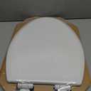 Mayfair NextStep2 Toilet Seat with Built-In Potty Training Seat, Slow-Close, Removable that will Never Loosen, Elongated, White