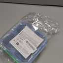 2PCS Snack Containers, Divided Bento Lunch Box with Transparent Lids, Reusable Meal for Adult, BPA Free, 4 Compartment Food Storage for People Work Travel, Blue Green