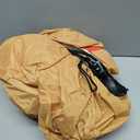 6FT Christmas Inflatables Decoration Outdoor, Cute Gingerbread Man in Hot Cocoa Mug Christmas Blow Up Yard Decoration Blowups Build-in LED Light for Holiday Party Xmas New Year