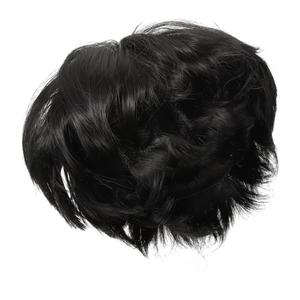 Natural Looking Mushroom Head Hood Short Straight Wig Women Wig for Party