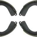 BOSCH BS676 Blue Drum Brake Shoe Set - Compatible with Select Subaru Forester, Impreza, Legacy, Outback; REAR