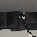 Enlarge Outdoor Faucet Cover for Winter Freeze Protection, 3M Thinsulate, 10"H x 6.3"W Hose Bib Covers for Wall Taps Outside, Waterproof & Frost Free Insulated Spigot Cover, 4 Pcs Faucet Socks - Black