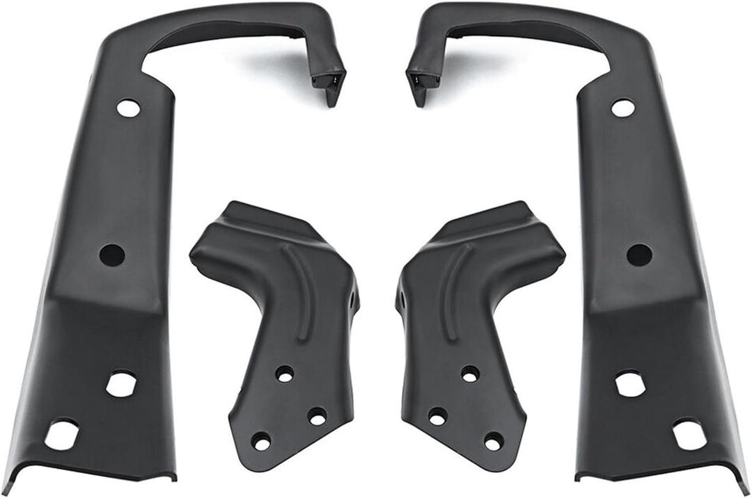 Front Bumper Brace Brackets Left Right Side Compatible with Chevrolet GMC C/K Series 1500 2500 3500 Blazer Yukon Tahoe 1994-2000 GM1067127 GM1066127 GM1067117 GM1066117