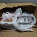 Medical king Walkers for Seniors Aluminum Lightweight Walker with Wheels, Adjustable Width and Height, Folding Walker for Elderly, Handicapped, Disabled 2 Wheels in Front