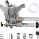 M MINGLE 7/8 Shaft Pressure Washer Pump, 2400-2800 PSI 2.3 GPM, Power Washer Pump Replacement for Troy Bilt, Craftsman, Briggs & Stratton, Karcher, Brute, Homelite, Front Inlet/Outlet