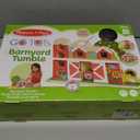 Melissa & Doug GO Tots Wooden Barnyard Tumble with 4 Disks - FSC Certified