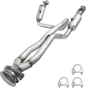 Catalytic Converter with Y pipe Compatible with 2005 2006 2007 Liberty 3.7L Replaces# 776777(EPA Compliant)