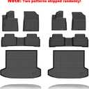 KELCSEECS Floor Mats & Cargo Liner for 2026 2025 2024 2023 2022 Hyundai Tucson Hybrid Car Mats Cargo Mat Trunk Mat Tucson Hybrid All Weather Floor Mats Trunk Liner Black Accessories