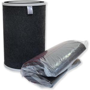 PUREBURG Replacement FLT5100 Filter Compatible with GermGuardian AC3200, AC3250, AC5109, AC5109W, AP3250 Air Purifier, Filter O, FLT51CB4, H13 True HEPA and Activated Carbon Pre-Filter