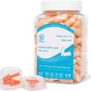 LYSIAN Foam Ear Plugs for Sleeping Small Ear Canals Women, Kids-35dB SNR Noise Canceling Sleep Earplugs for Snoring, Work, Shooting, Studying, Flesh Color-100 Pairs (Skin)