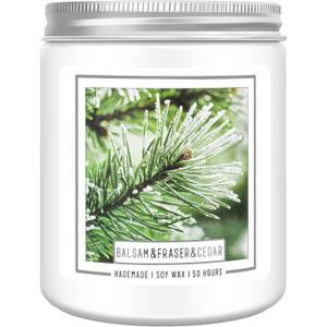 Homsolver Balsam Fir Pine Candle, Christmas Scented Candles, Holiday Natural Soy Candles with 50+ Hour Burn Time, Fir Cedar Tree Scent Gifts for Women Men, Wedding Favors for Guests, Souvenir Gifts (Pack of )