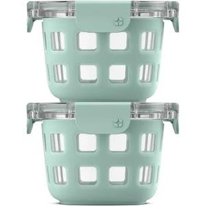 Ello Duraglass 2 Cup Glass Meal Prep Bowl (2 Pack)