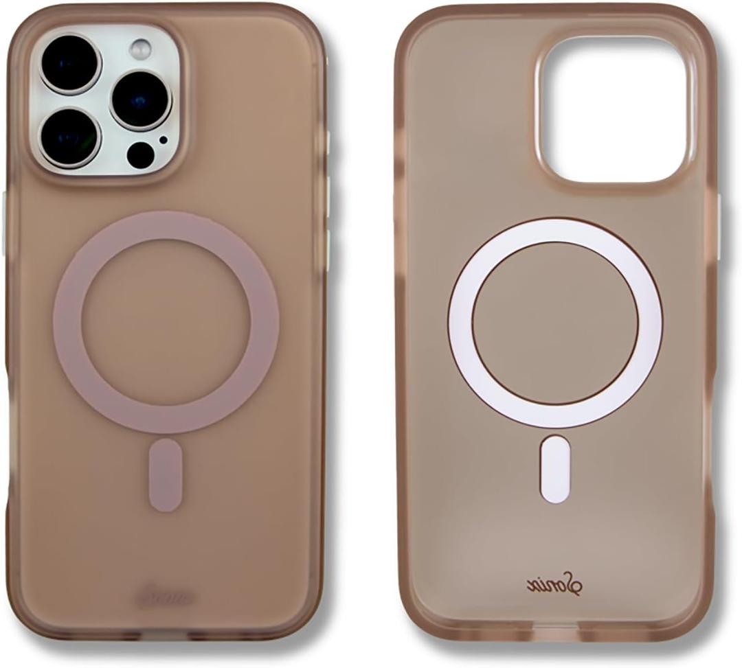 Sonix Case for iPhone 16 Pro Max | Compatible with MagSafe | 10ft Drop Tested | Frosted Matte Brown