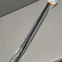 Kenney KN634 Rogers Twist & Fit No Tools Easy to Install Tension Curtain Rod, 28-48" Adjustable Length, Black Finish, 5/8" Diameter Steel Tube