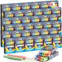 JOYIN 432 Counts Mini Chalk Set for Kids, Non-Toxic Mini Chalk for Boys Girls 3+, School Supplies for Teachers, Goody Bag Fillers, Sidewalk Chalk Party Favors (36 Boxes)