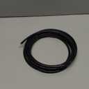 XRDS-RF THHN Wire 15FT, 6AWG Stranded Copper THHN Electrical Wire, Black Nylon-Coated Thermoplastic Insulated Cable for Indoor Conduit Wiring, 600V Rated