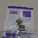 VCE HDMI 90 and 270 Degree Adapter 2-Pack, Right Angle HDMI Male to Female L Adapter Connector 3D&4K Supported