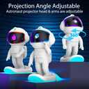 Galaxy Projector, Star Projector Night Light with Timer and Remote for Bedroom, Kids Room Decor, Adjustable Head Angle Nebula Ceiling Lamp, Gifts for Adults, Teens, Christmas, Birthday