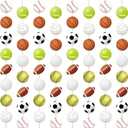 gisgfim 12 Packs Sports Party Banners Sports Theme Birthday Decorations Garland Kit Football Basketball Hanging Swirl Soccer Golf Paper Cutouts Baby Shower Supplies Decor for Kid Teen