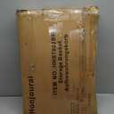 Wicker Storage Basket with Lid,Rattan Shelf Basket with Removable Liner Bag,65L Storage Bin,Storage Trunk with Heightened Feet,Storage Container for Wardrobe,Home Organizer (13.4 x 21.9 x 15.76 Inches, Brown)