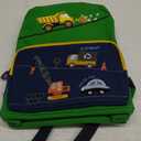 willikiva Car Dinosaur Kids Toddler Backpack for Boys and Girls Children Waterproof Preschool Bag(Green Bus)
