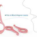 4 x Clear aligner removal tool-invisible removable braces, invisible aligner remover-aligner remover-fixer remover