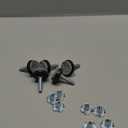 OwnMy 5PCS High Density Felt Glide Pads with 1/4"-20 Screw Thread and 1" Bolt Length, 5/16" Drill Hole T-Nut Adjustable Furniture Levelers Chair Table Leg Levelers Floor Protector Pads, Dark-Brown