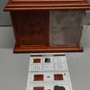 Double Urn for 2 Adults - Wooden Cremation Urn for Human Ashes Male Female Companion Urns for Ashes Women Men Carved 400 Lbs Large Hummingbird Urns with 4 x 6 Picture Frame