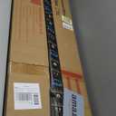 48"x 14" Door Mirror, Full Length Mirror Wall Mounted, Over The Door, Full Body, Hanging Rectangle - Black